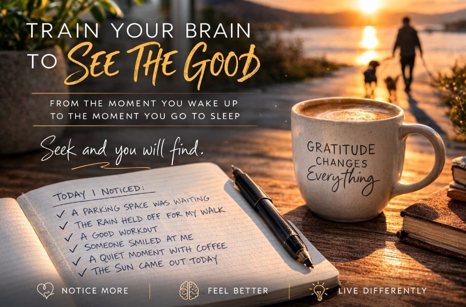 Training Your Brain to See the Good